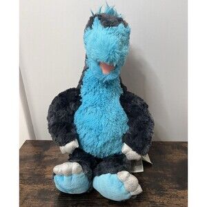 Build A Bear Blue Gray Stegosaurus Dinosaur Plush 2014 BAB
